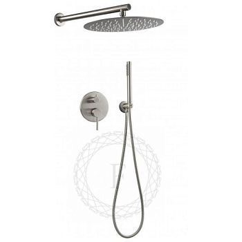 Душевая система встраиваемая FILARETE Roun FL1023NK, никель