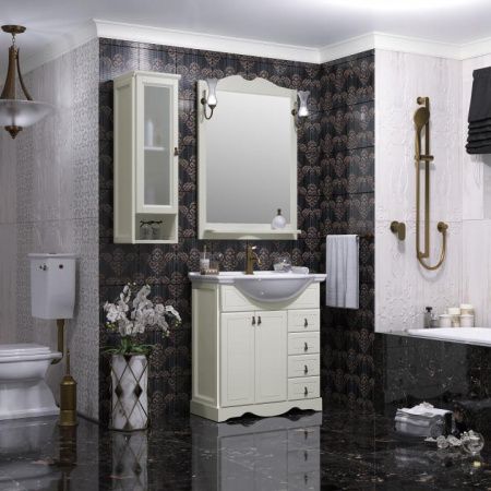 Зеркало Клио 75 Opadiris Слоновая кость