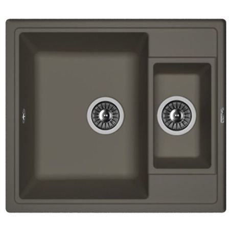 Кухонная мойка Florentina Липси-580К 20.210.D0580 Антрацит, артикул 20.210.D0580.302