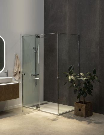 Душевой уголок Allen Brau Fantasy 140x90 3.11004-00 хром, артикул 3.11004-00