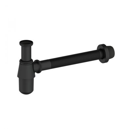 Сифон для раковины WONZON & WOGHAND, Черный матовый (WW-88SS102-MB)