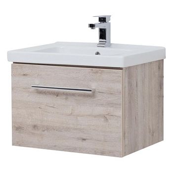 Тумба под раковину подвесная Dreja Big Inn 65 см, дуб кантри