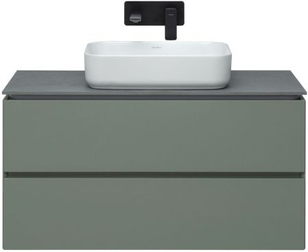 Тумба под раковину Allen Brau Infinity 100 1.21003.CGM олива матовый, артикул 1.21003.CGM