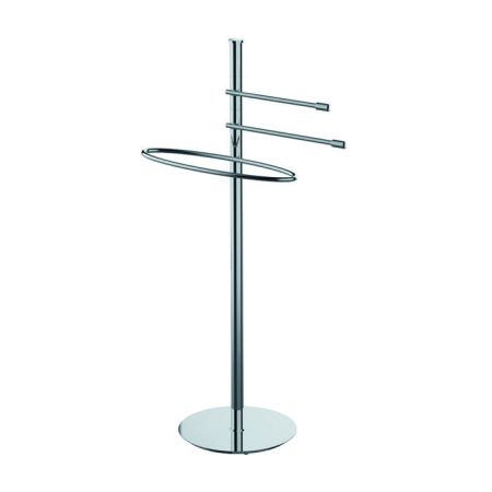 Colombo Isole Piantane Напольная стойка 90см., с 3мя держателями для полотенец, цвет: хром, артикул B9403N.CR