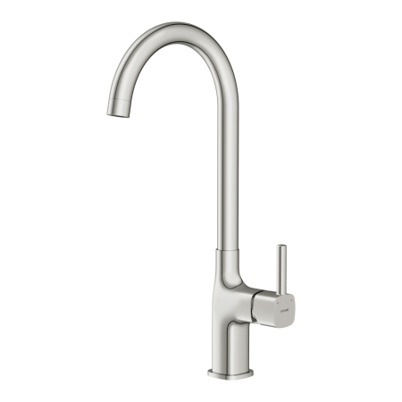 Смеситель для кухни Cersanit ELIO однорычажный хром (64863), артикул 64863