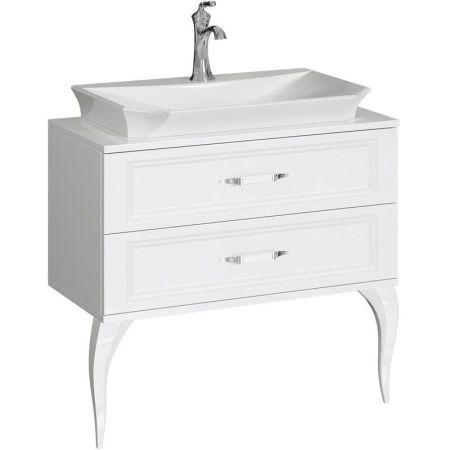 "LaDonna" тумба под умывальник, цвет белый LAD0108W, ТМ «AQWELLA», артикул LAD0108W
