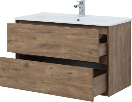 Тумба под раковину Aquanet Милан 105 дуб рустикальный, артикул 00339971