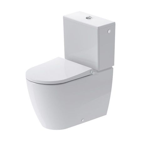 DURAVIT Bento Starck Box  Унитаз моноблок с сиденьем, бачок 0946002005, белый глянец, HygieneGlaze