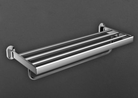 Полка для полотенец Art&Max Ovale AM-E-4022B Хром, артикул AM-E-4022B