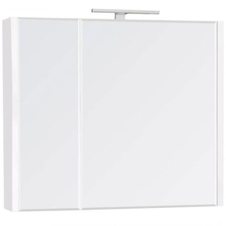 Зеркальный шкаф Roca Etna 80 857304806 с подсветкой Белый глянец, артикул 857304806