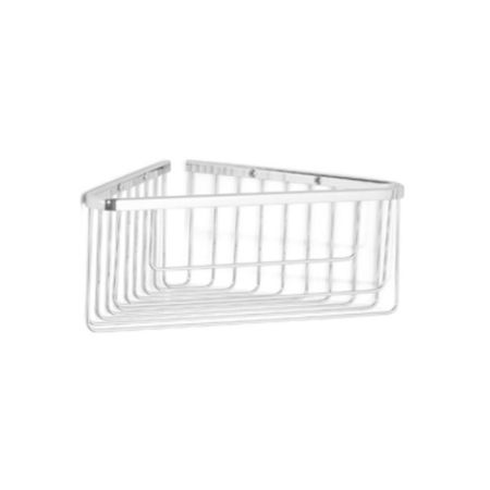 Bertocci Complementi Полка-решетка угловая для душа 22[22[11.5 см , цвет: хром