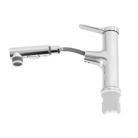 Смеситель с выдвижным изливом, хром BB-LVMD-CRM-W0, артикул BB-LVMD-CRM-W0