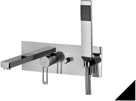 Смеситель для ванны с душем Paffoni Ringo RIN001NO (с внутренней частью), артикул RIN001NO