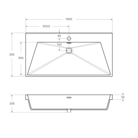 Мебель для ванной CEZARES MOLVENO, артикул MOLVENO-100-2C-SO-ANTR