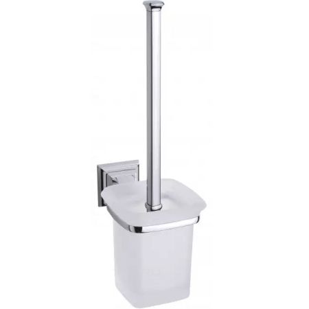 Ершик для унитаза Art&Max Zoe AM-G-6839 Хром Белый, артикул AM-G-6839