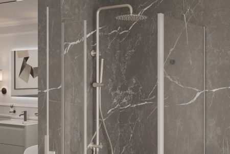 Душевая стойка Allen Brau Priority 5.31031-00 хром, артикул 5.31031-00