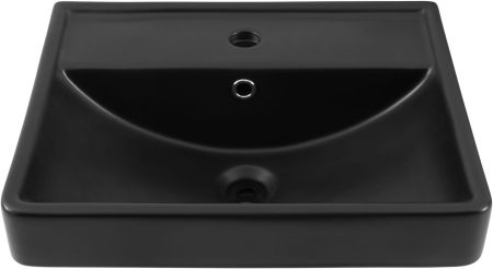 Раковина Aquanet Ирис 50 черная матовая