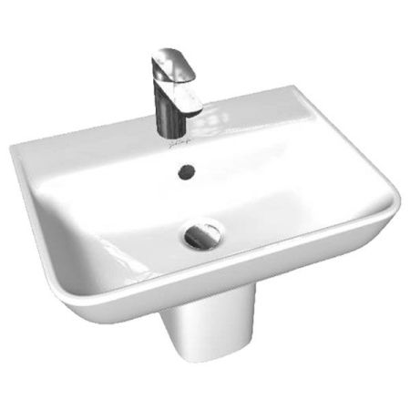 Раковина JACOB DELAFON STRUKTURA EGE112-00 (подвесная, (55*40), белый), шт, артикул EGE112-00