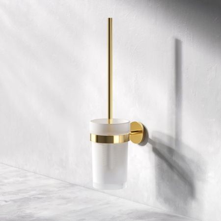A85A33399 X-Joy, Стойка с туалетной щеткой, золото, артикул A85A33399