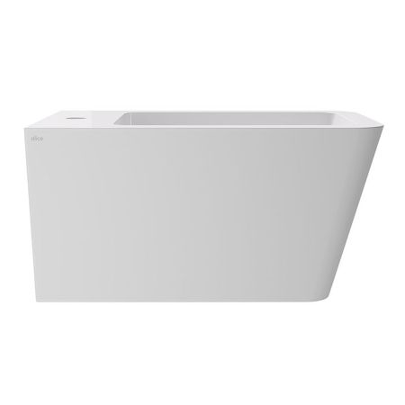 Биде, Alice, Hide, тип установки-подвесной, ширина, мм-350, глубина, мм-550, высота, мм-285, форма чаши-прямоугольная, отверстия для смесителя-1, материал-керамика, вид грязеотталкивающего покрытия-Aliglaze+, крепления в комплекте, без сливного механизма,, артикул 31220101SET