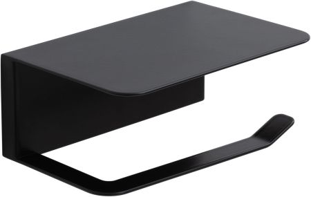 Держатель туалетной бумаги Aquanet Магнум черный матовый, артикул 00336613