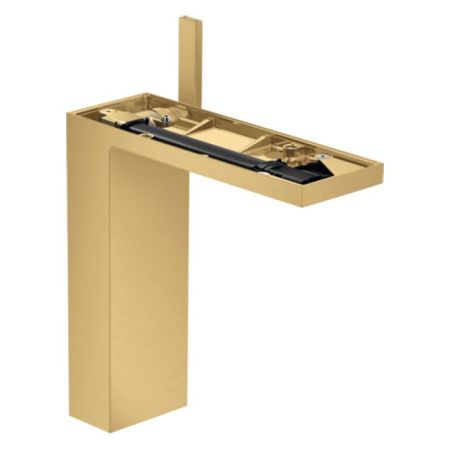 AX MyEdition Смеситель для раковины 70 без панели, цвет шлифованное золото, артикул 47022250