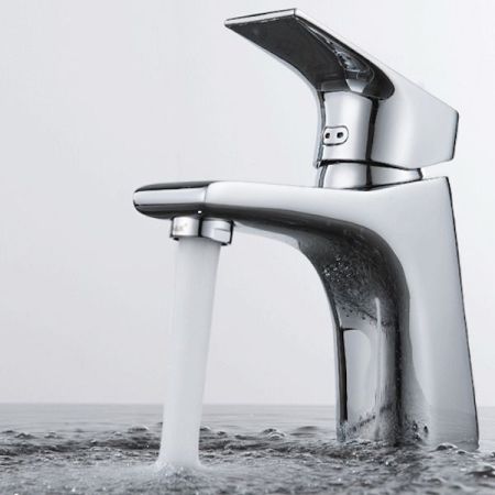 Смеситель для раковины D&K Rhein Hertz DA1292101 Хром, артикул DA1292101