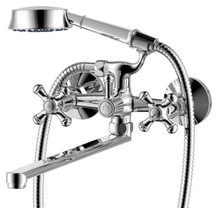 239500000 Retro смеситель для ванны/душа с длинным изливом, душ.гарнитуром, шт, артикул 239500000