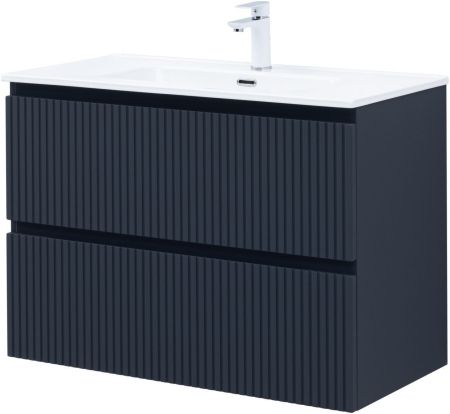 Тумба под раковину Aquanet Джейн (Flat) 90 маренго, артикул 00335430