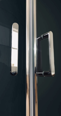Душевая кабина Royal Bath  RB 100HK6-BT-CH (черное/прозрачное), артикул RB100HK6-BT-CH