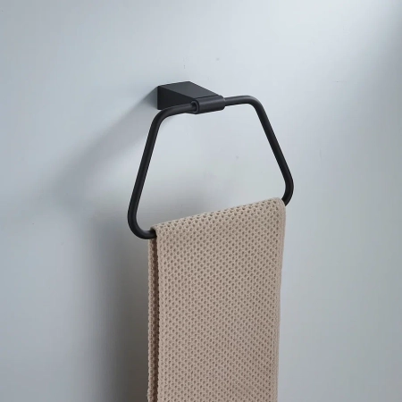 Кольцо для полотенец Shevanik SG5706H, черный, артикул SG5706H