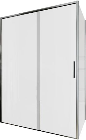 Душевой уголок Aquanet Pleasure Evo 140x100 AE65-140x100-CT профиль хром, прозрачное стекло, артикул AE65-140x100-CT