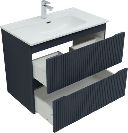 Тумба под раковину Aquanet Джейн (Flat) 80 маренго, артикул 00335429