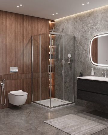 MOLVENO-A-2-90-C-BORO-IV Душевой уголок, артикул MOLVENO-A-2-90-C-BORO-IV