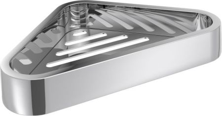 Gedy Outline, решётка угловая 1-уровневая, цвет хром, артикул 3283(13)