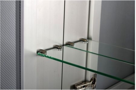 Зеркало-шкаф De Aqua 70 серебро, артикул AL 503 070 S