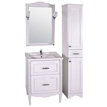 Держатель для туалетной бумаги с крышкой VOGUE_Комплект, артикул 10181