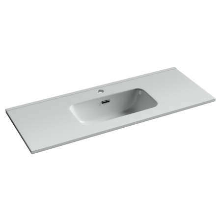 CN7027 Раковина мебельная накладная Компакт (Compact) 1010x395x175, цвет белый, артикул CN7027