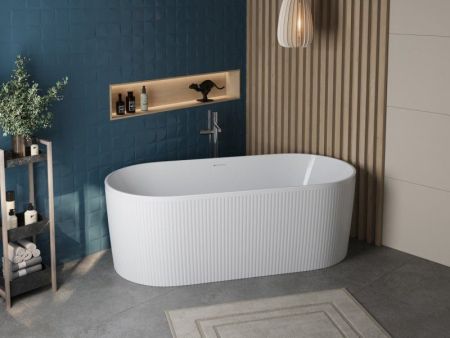 Ванна акриловая отдельностоящая BelBagno ВВ411-MATT, артикул BB411-1700-800