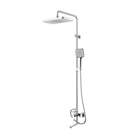 Душевая система с тропическим душем и изливом IDDIS Parker (PARSB3Fi06), артикул PARSB3Fi06