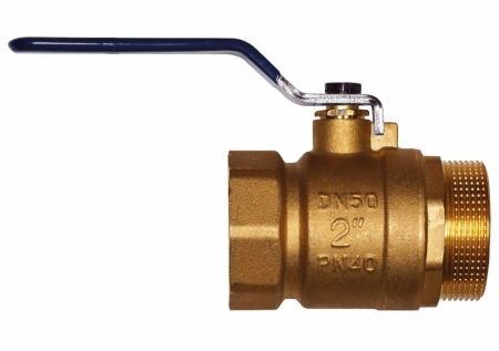 Кран шаровой RM-L ВР-НР 2 муфтовый ручка Ду50 Ру30 (11Б27п1), артикул RML-2FML