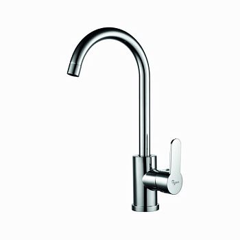 Смеситель для кухни Plstart PL4002, хром