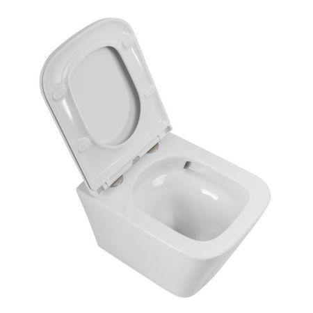 Унитаз подвесной безободковый со смывом TORNADO BelBagno ARDENTE-TOR, артикул BB3103/3106SC