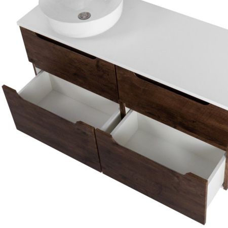 Мебель для ванной комнаты BELBAGNO ETNA-H60-1200 со столешницей, артикул EK-120-2-BL