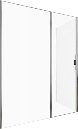 Душевой уголок Allen Brau Priority 160x90 3.31037.00 + 3.31043.00 хром, артикул 3.31037.00 + 3.31043.00