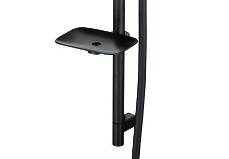 Душевой гарнитур 3jet 73см AQUATEK, матовый черный AQ2021MB, артикул AQ2021MB