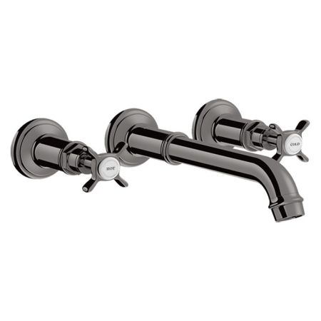 AX Montreux Смеситель для раковины , цвет полированный черный хром, артикул 16532330