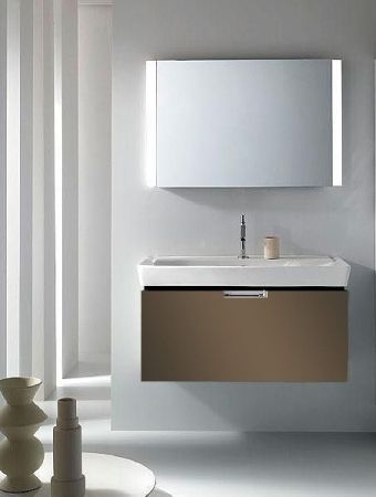 Тумба под раковину Jacob Delafon Reve 100 EB1132-G1C Белая, артикул EB1132-G1C