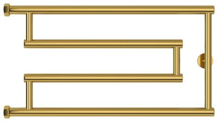 Полотенцесушитель водяной High-Tech model "G+" 320х650 (Золото)