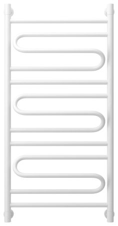Полотенцесушитель водяной "ЭЛЕГИЯ+" 1000х500 (Матовый белый), артикул 30-0205-1050